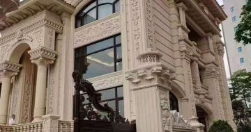 南充黄金麻别墅外墙异形定制
