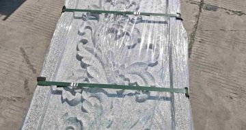 南充芝麻白别墅外墙雕刻版