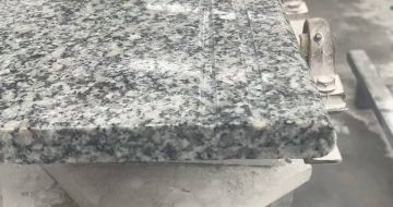 南充芝麻白楼梯踏步 芙蓉白