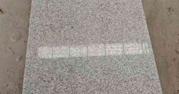 南充芝麻白光面毛板