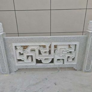 南充芝麻白河道栏杆 桥栏杆