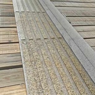 南充黄金麻盲道石 盲条