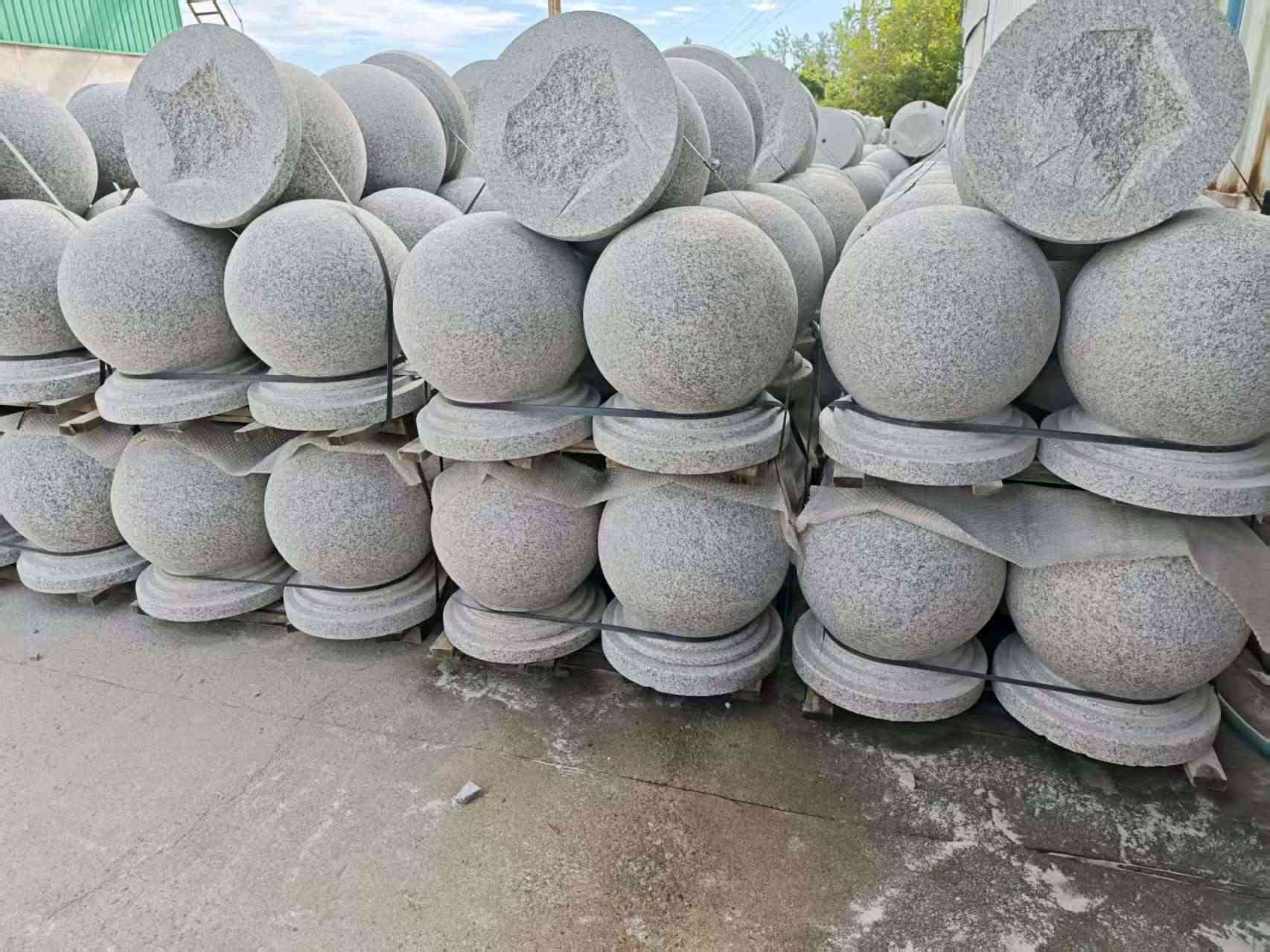 南充圆球石球挡车球