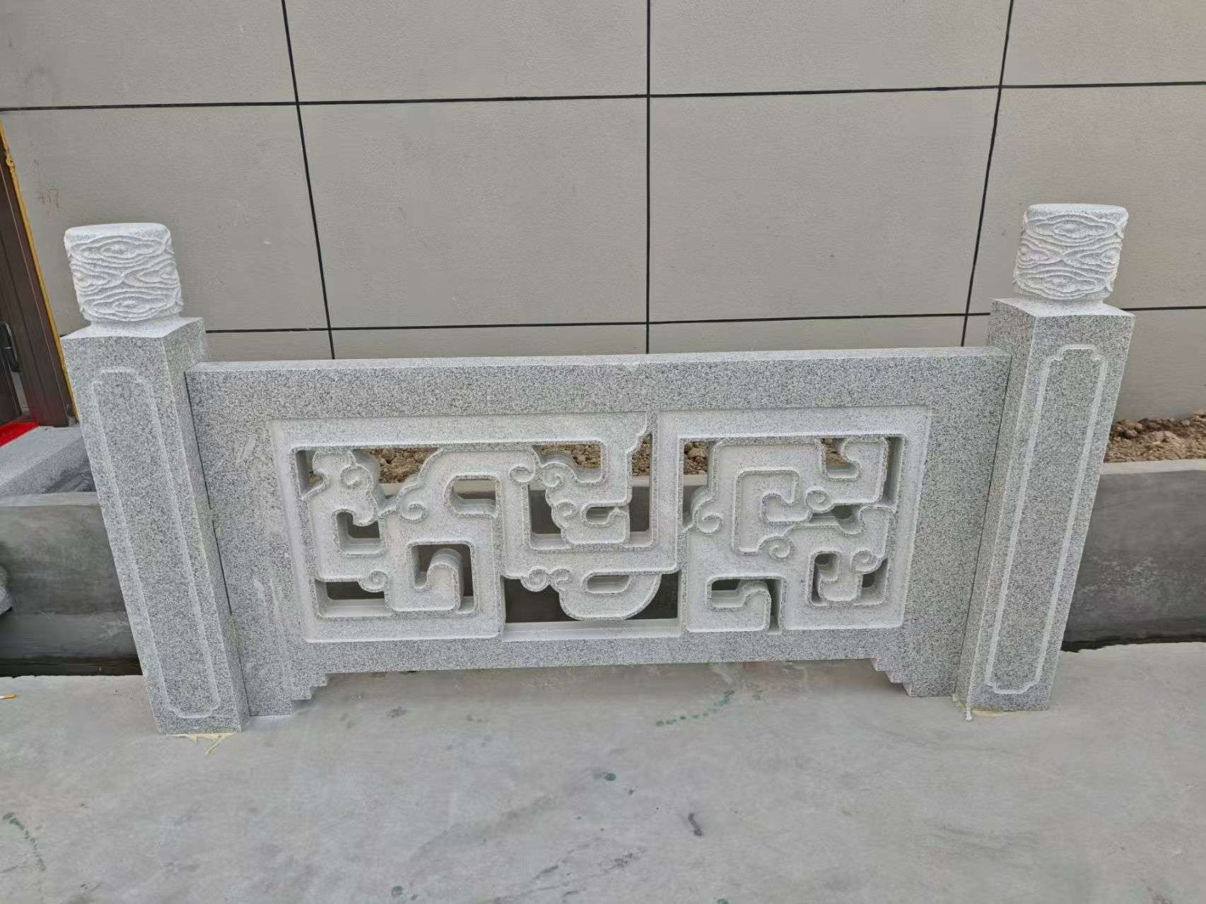 南充芝麻白河道栏杆 桥栏杆