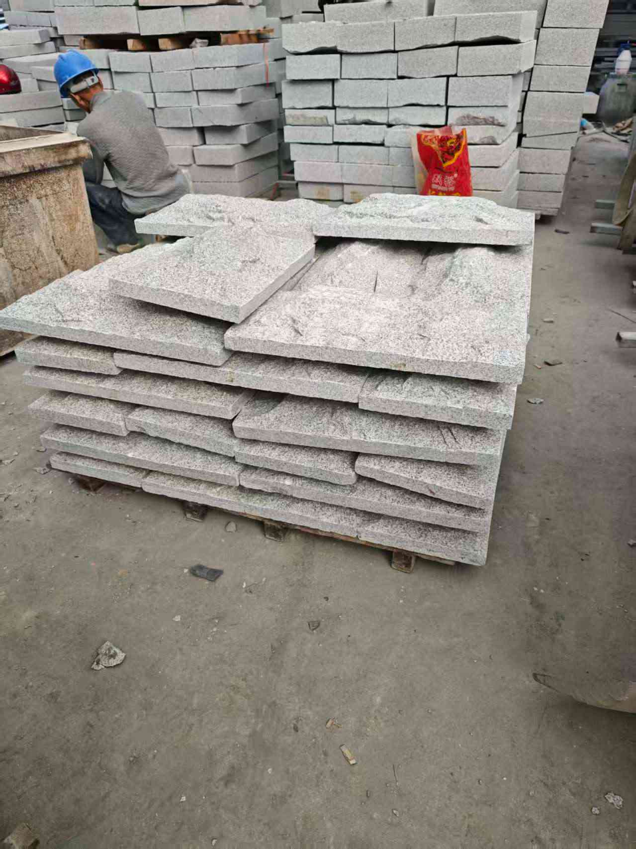 南充芝麻白蘑菇石，自然面