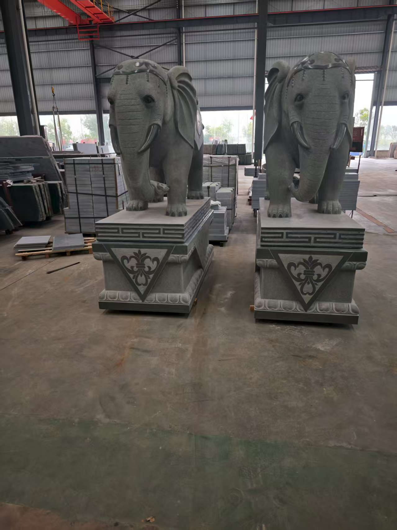 南充芝麻灰花岗岩对象 芝麻白芝麻灰大象