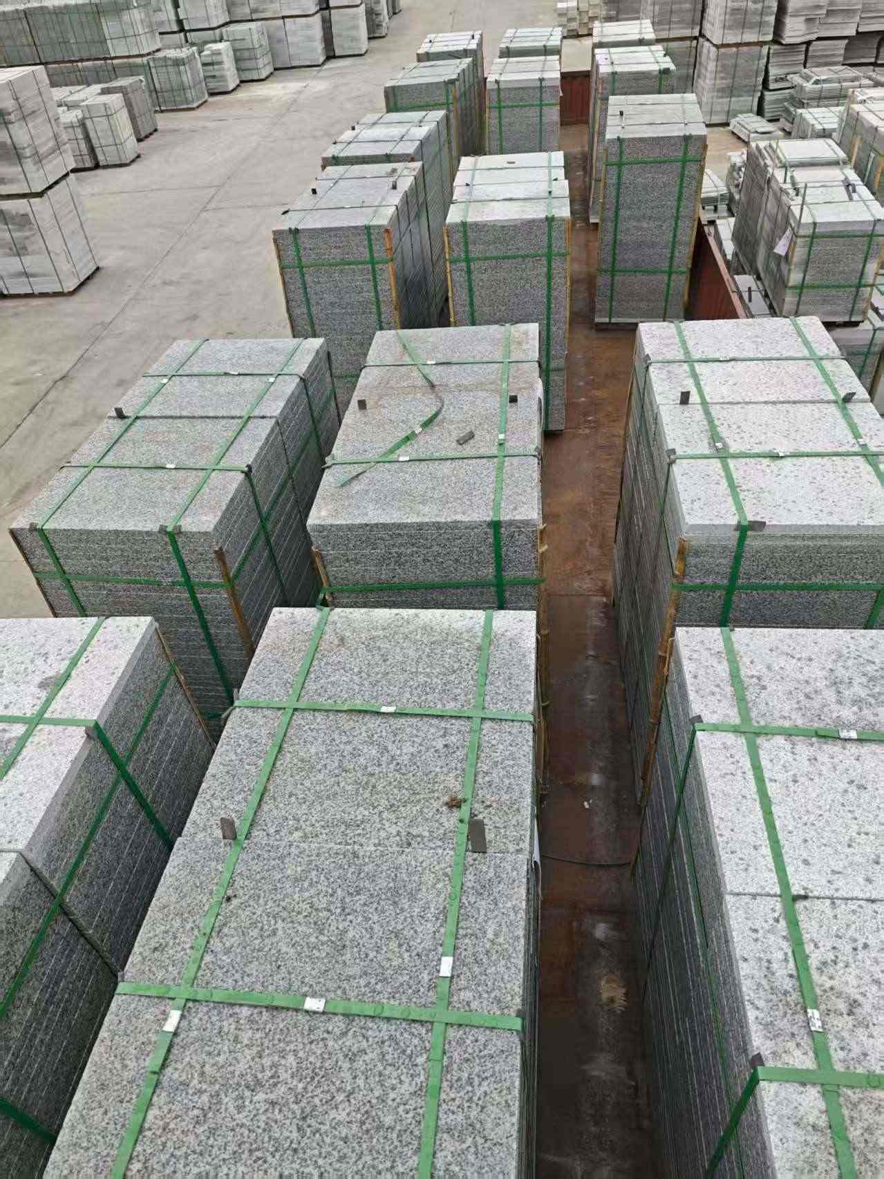 南充芝麻白地铺板  地铺石